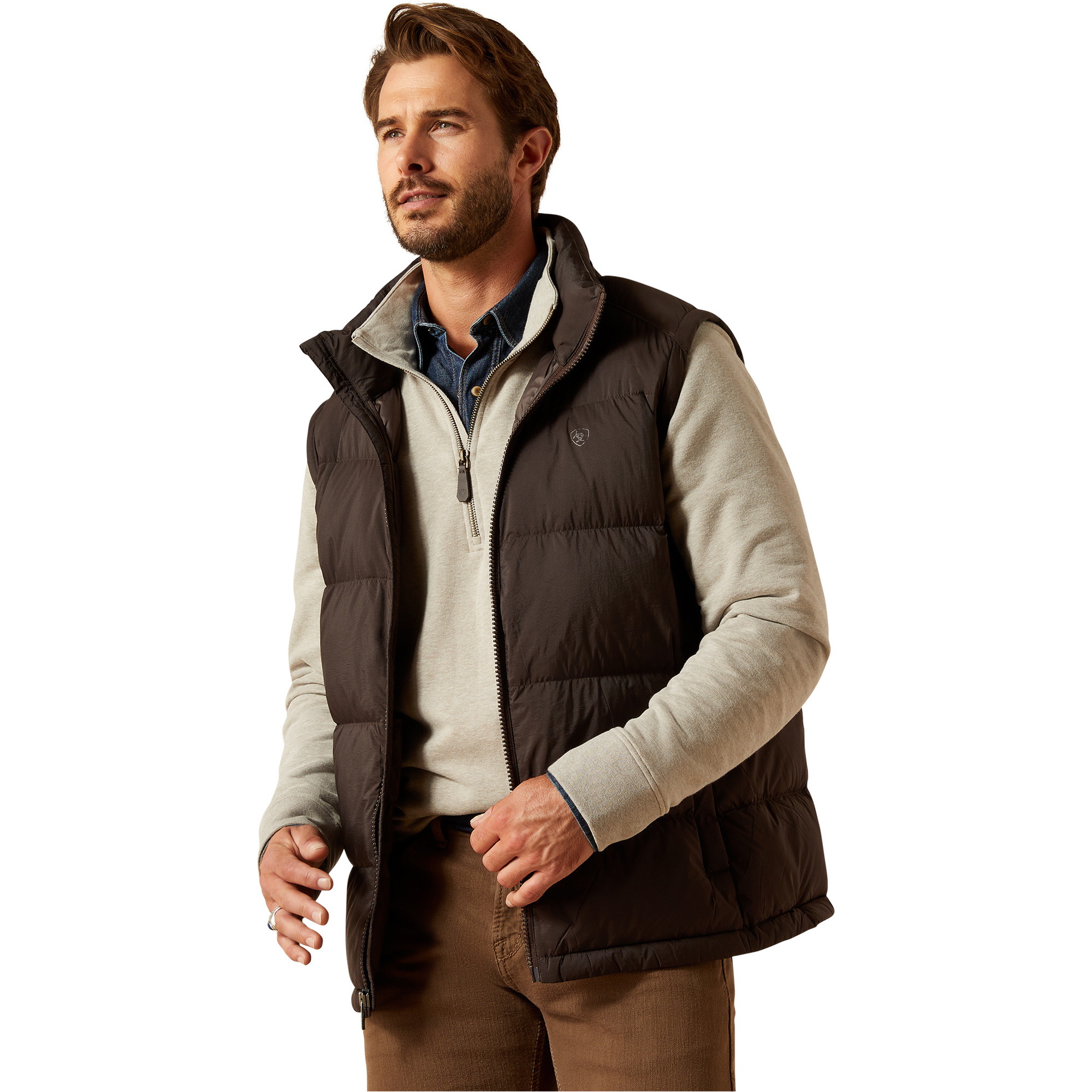 2025 Ariat Mens Ultrapuff Down Vest 10062381 - Java